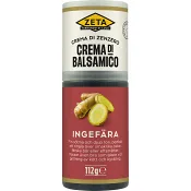 Crema di Balsamico ingefära 112g Zeta.