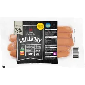 Grillkorv Extra fin 75% Kötthalt 1kg ICA.