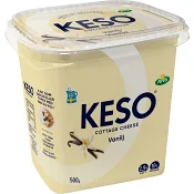 Cottage Cheese Vanilj 500g KESO®.
