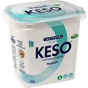 Cottage cheese Mini 1,5% Laktosfri 500g KESO®.