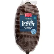 Rostbiff Källarrökt i skivor ca 14g Scan.