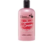 Badskum Strawberries &amp; Cream 500ml I Love.