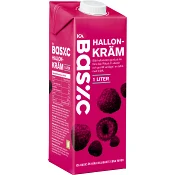 Hallonkräm 1l ICA Basic.