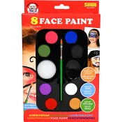 Ansiktsfärg Delux 8-p Sense.