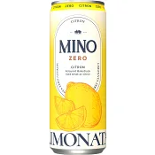 Läsk Lemonad Citron Zero 33cl Mino.
