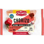 Chorizo Cayenne Paprika 75% Kötthalt 300g Scan.