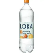 Kolsyrat vatten Apelsin Mandarin 1.5l Loka.