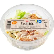 Kycklingsallad med Pasta Caesar 450g ICA.