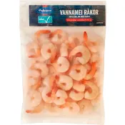 Vannameiräkor Kokta Skalade Med Stjärt 300g Fisherman Seafood.