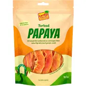 Papaya Torkad 180g Exotic Snacks.