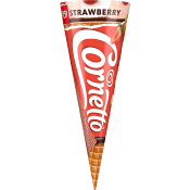 Glass Jordgubbsglass 1-p Cornetto.