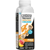 Proteindryck Collagen Persika 0,3% 250ml Lindahls.