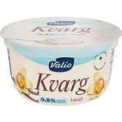 Kvarg Vanilj Laktosfri 0,5% 150g Valio.