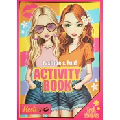 Aktivitetsbok 24 ark Besties.