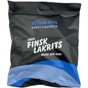 Sötlakrits 215g Finsk Lakrits.
