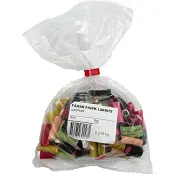 Lakritsmix 215g Finsk Lakrits.