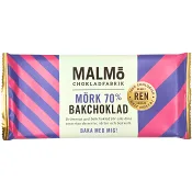 Bakchoklad Mörk Malmö Chokladfabrik.