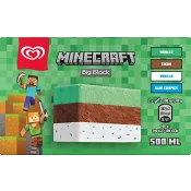 Glass Minecraft 500ml GB Glace.