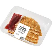 Färdigmat Pannkakor med Jordgubbssylt 350g ICA.