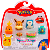 Squish-a-longs Squishmallows Pokemon 4p.