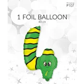 Folieb djur 4 40cm Happy Party.