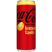 Läsk Lemon Cola Zero Lemon 33cl Coca-Cola.