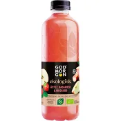 Juice Äpple Rabarber Jordgubb Ekologisk 850ml God Morgon®.
