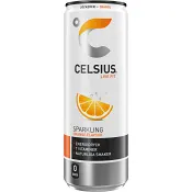 Energidryck Orange Rush 35.5cl Celsius.