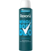 Deodorant Spray All Body Ocean Rush 150ml Rexona.
