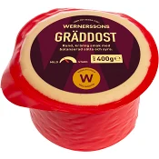 Gräddost 400g Wernerssons.