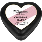 Cheddarhjärta hårdost 100g Falbygdens rekomm..