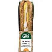 Baguette Kyckling Curry 245g GOOD.