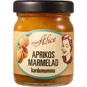 Aprikosmarmelad med kardemumma 68g Miss Alice.