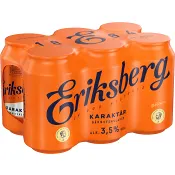 Öl Bärnstenslager Karaktär 3.5% 6x33cl Eriksberg.