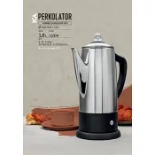 Perkolatorbryggare 1,8l ICA.