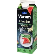 Filmjölk Vattenmelon Fläder 3.5% 1000g Verum®.
