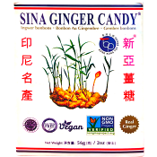 Ingefärsgodis 56g Sina.