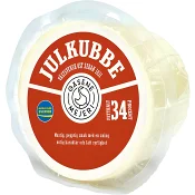 Ost Julkubbe 34% ca 1kg Gäsene Mejeri.