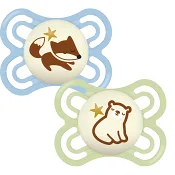 Napp Perfect Night Silikon 0-6mån 2-p MAM.