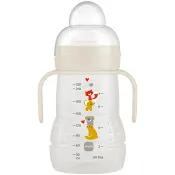 Flaska med drickpip Trainer 220ml 4m+ MAM.