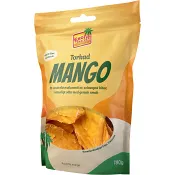Mango Torkad 180g Exotic Snacks.