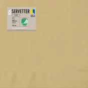Servett 50p 40cm sand ICA.
