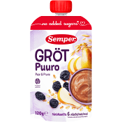 Gröt Päron &amp; Katrinplommon 6m 120g Semper.