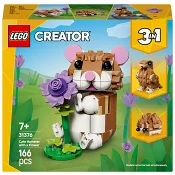 LEGO Creator Söt hamster med blomma 31376.