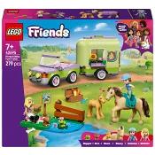LEGO Friends Släp med häst och föl 42695.