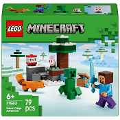 LEGO Minecraft Steves taigaäventyr 21583.