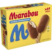 Marabou Vanilj &amp; chokladsmak mini 6-p Marabou.
