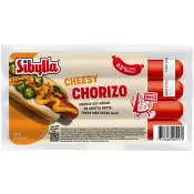 Cheesy Chorizo.