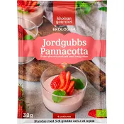 Jordgubbspannacotta Pulvermix 38g Khoisan Gourmet.
