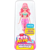 Magic Swimming Mermaid 16cm 1-p Pets Alive.
